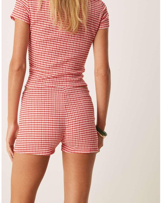 ASOS Pink Micro Short Co-Ord