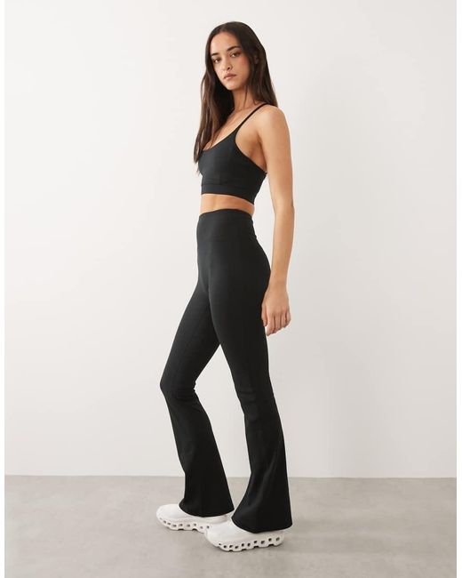 4505 Blue Icon Soft Touch High Waist Slim Kick Yoga Legging