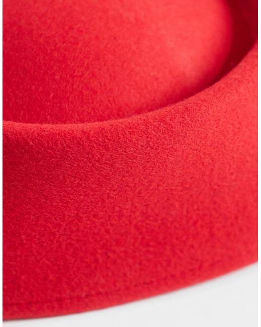 Berretto di ASOS in Red