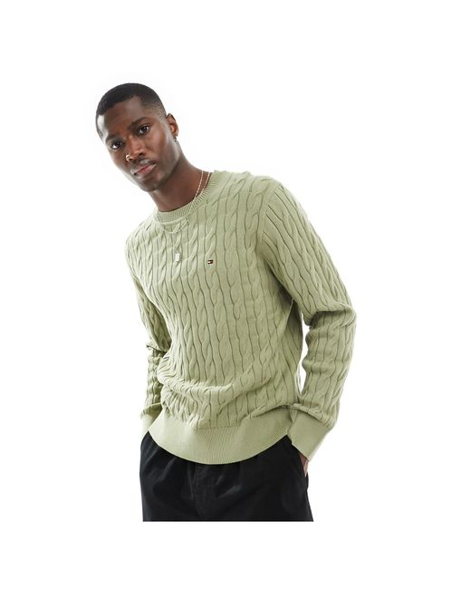 Tommy Hilfiger – pullover in Green für Herren