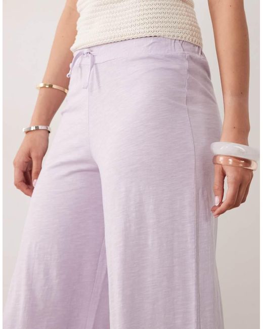 Mango Pink Teen Tie Waist Trouser