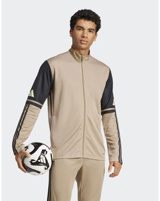 Adidas Originals Adidas football – squadra 25 – trainingsjacke in Natural für Herren