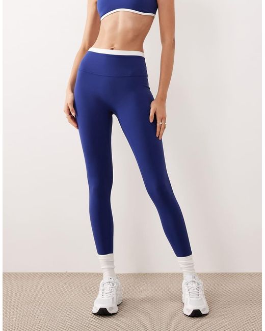 Abercrombie & Fitch Blue Ypb 7/8 Leggings Co-Ord