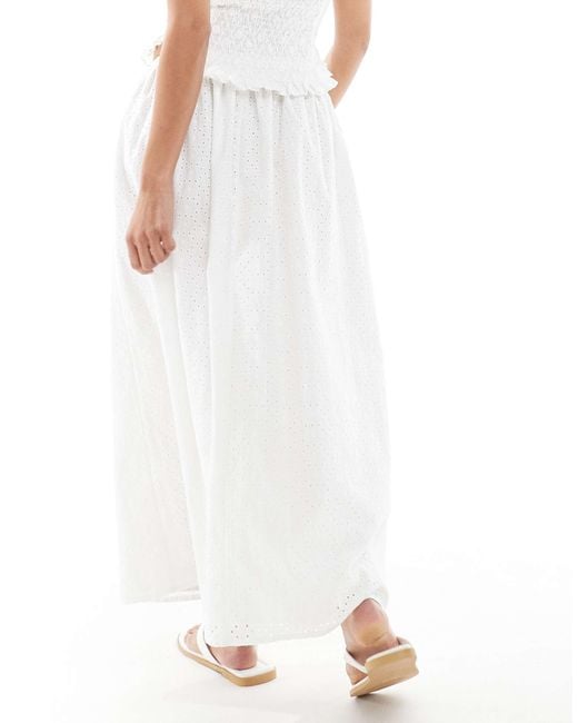 Miss Selfridge White – maxirock