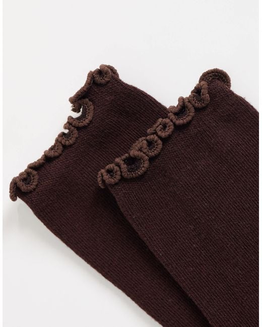 Accessorize White 3 Pack Frill Socks