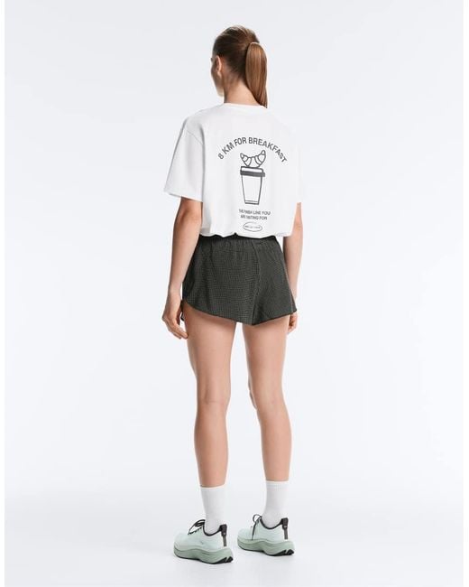 Oysho Green Running Shorts