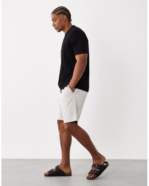 Jack & Jones Multicolor Textured Drawstring Shorts for men
