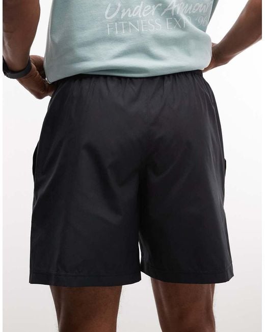 Under Armour Blue Tech Woven 7-inch Shorts for men
