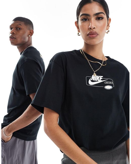 Nike Black Celestrial Backprint T-shirt