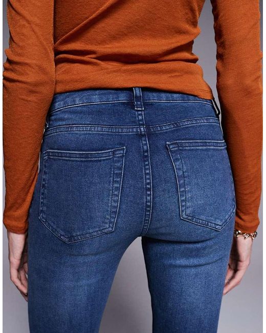 ASOS Blue Asos Design Tall Bootcut Flare Jeans