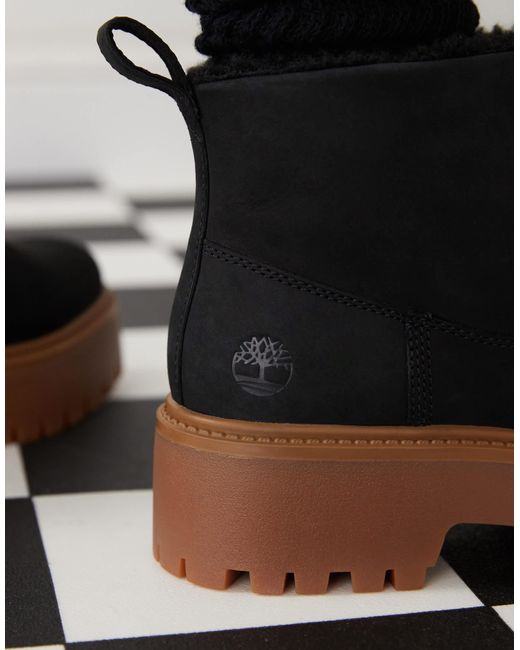 Stone street - bottines chelsea à doublure en nubuck Timberland en coloris Black