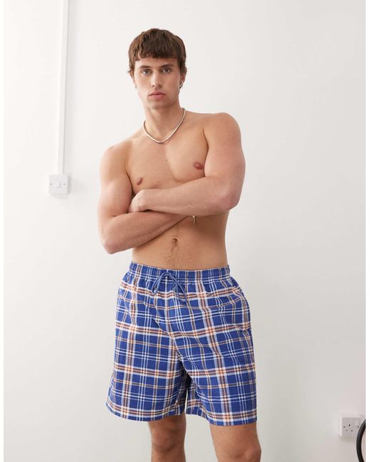 Collusion White Swim Short for men
