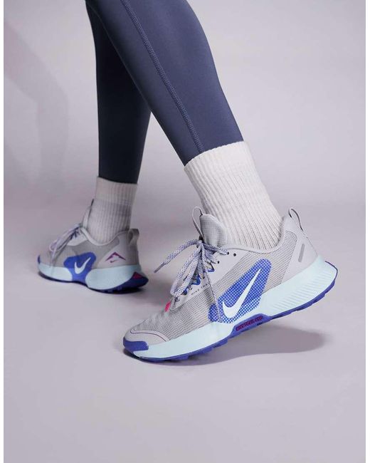 Nike Blue Juniper Trail Trainers