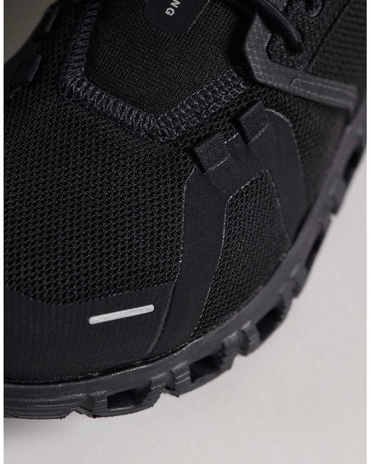 On Shoes Black Cloud 6 All Day Trainers