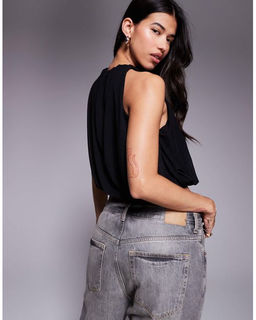 ASOS Black – neckholder-oberteil