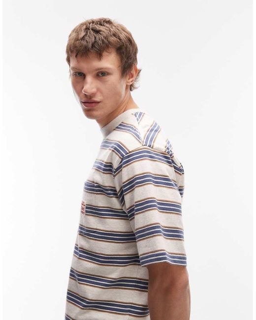 Levi's White Workwear Pocket Logo Relaxed T-shirt for men