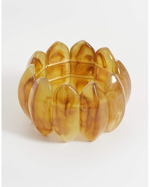 ONLY Brown Resin Bangle