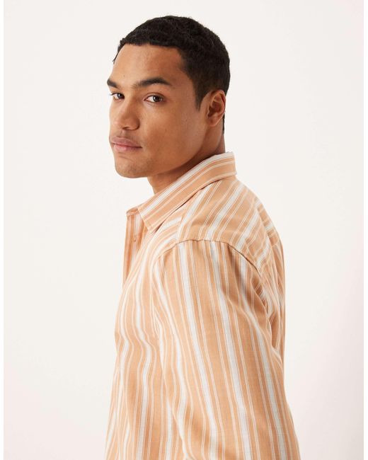 ASOS – regular-fit-hemd in Natural für Herren