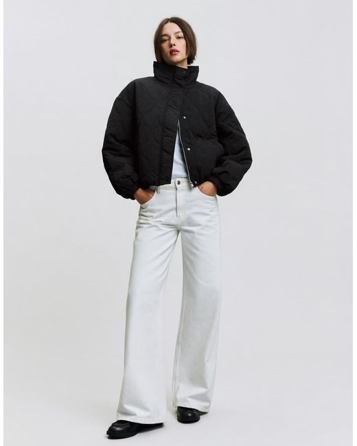 Bershka Black Padded Jacket