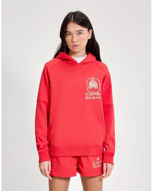 Ellesse Red Saldia Hoodie
