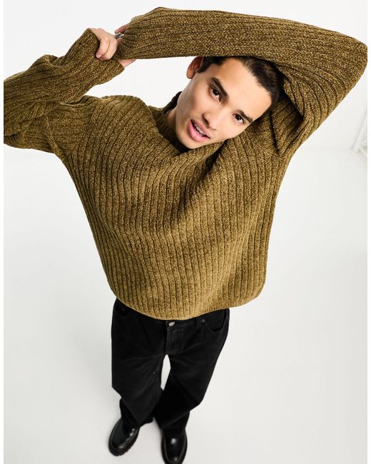 Fred perry online ribbed jumper