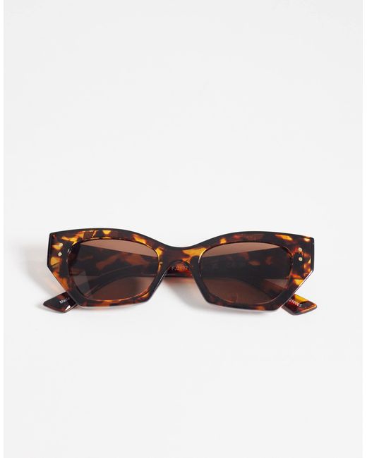 Lunettes ONLY en coloris Brown