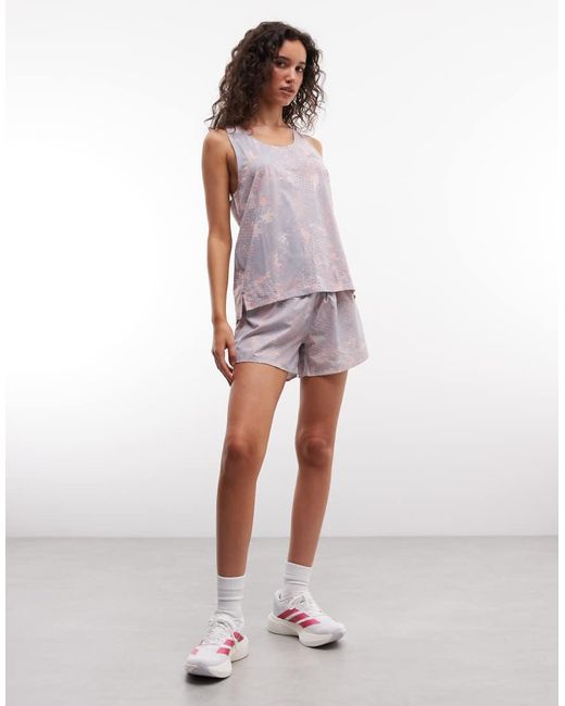 Adidas Originals Purple Adidas Running Vest