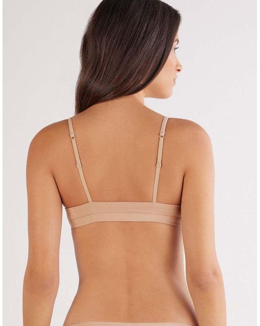 Intimissimi Natural Tiziana Ultralight Cotton Triangle Bra