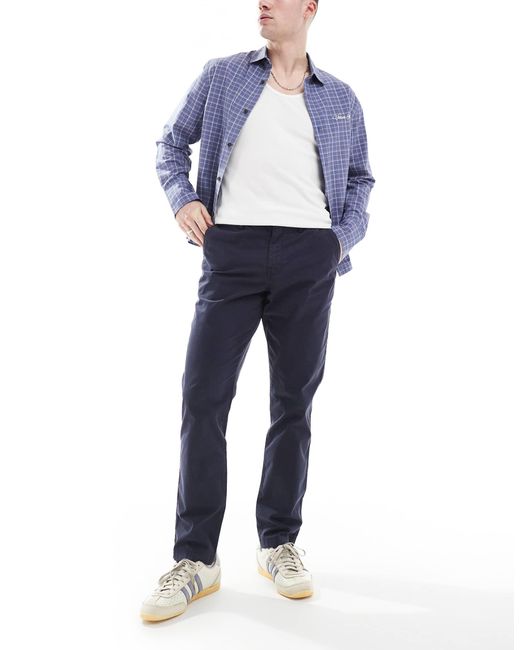 Paul Smith Blue Tapered Chino Trousers for men