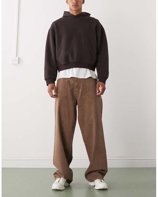 Prohibited Natural Loose Fit Denim Jeans for men