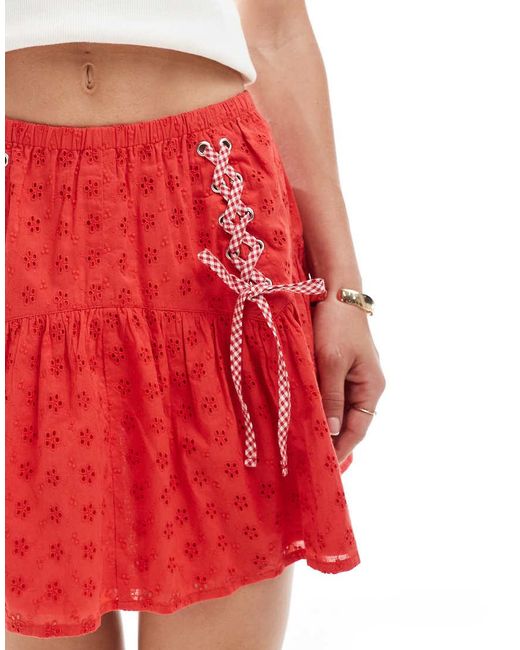 Minigonna di Miss Selfridge in Red