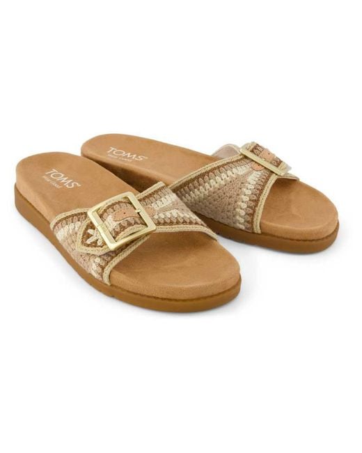 TOMS White Marin Slide