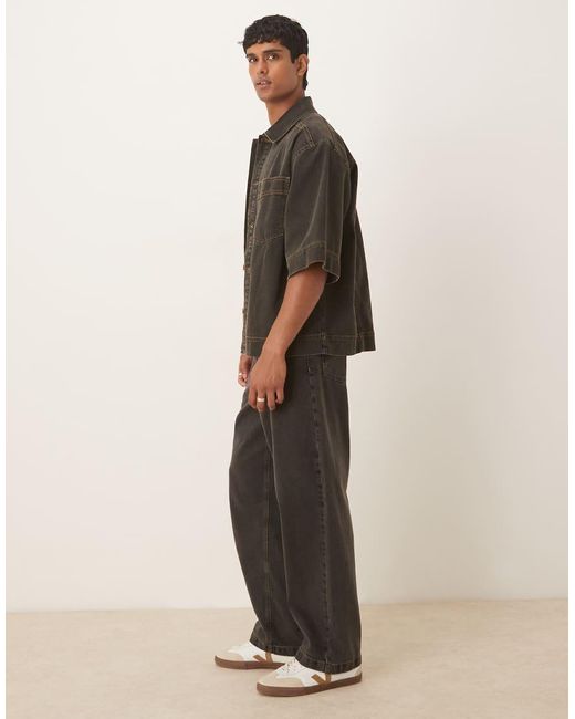 ASOS Natural Loose Jeans for men