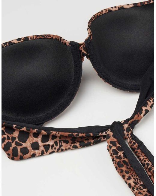 Tezenis Brown Savage Sun Bikini Top