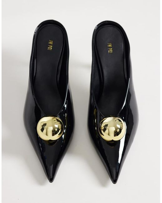 JW PEI Multicolor Sofia Angled Vamp Heel Mules
