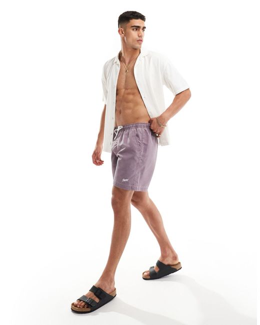 Short Pull&Bear pour homme en coloris Purple