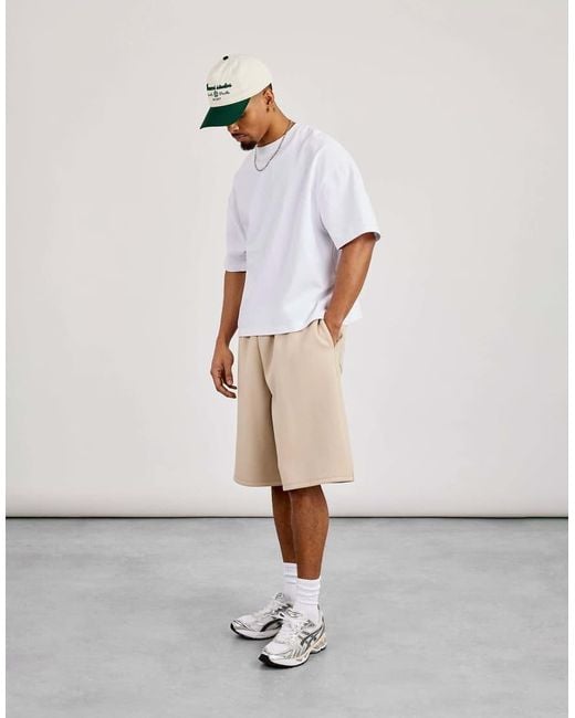 CERNUCCI Natural Double Knit Jort for men