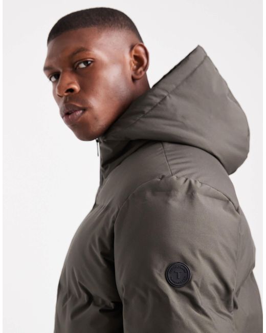 Threadbare – pufferjacke in Gray für Herren