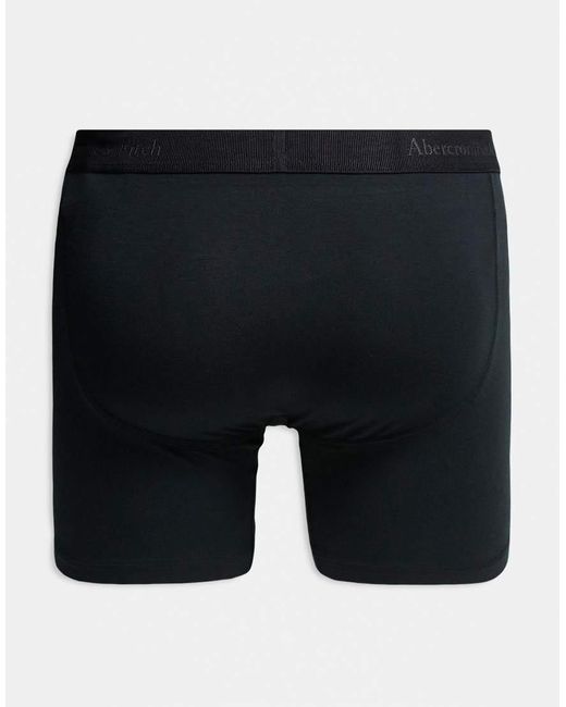 Abercrombie & Fitch Gray 5 Pack Tonal Boxer Briefs for men