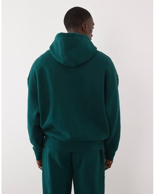 4505 Gray Icon Rest Day Heavyweight 440gsm Cotton Oversized Boxy Hoodie for men