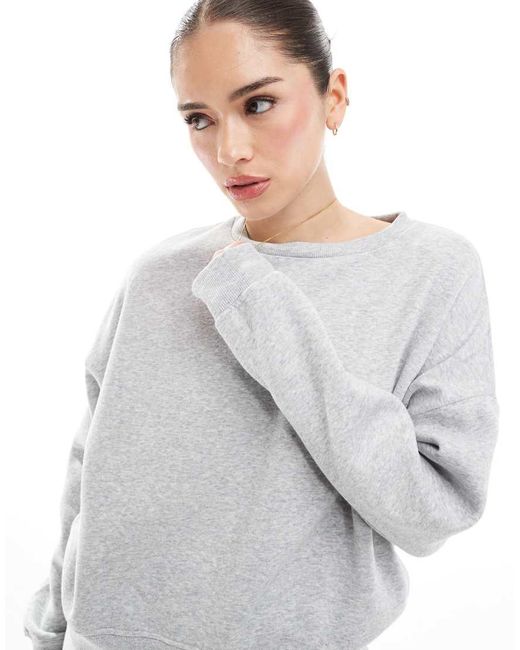 ONLY Gray Crew Neck Sweat Co-ord