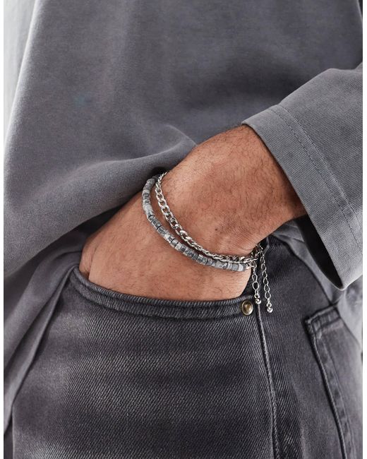 Lot ASOS pour homme en coloris Gray
