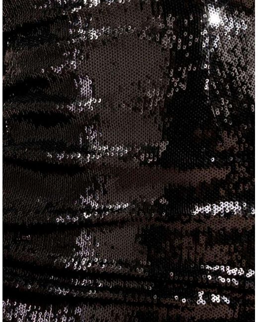 Goddiva Natural Liquid Sequin Strapless Midaxi With Corsage
