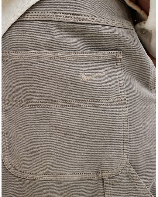Nike Gray Carpenter Pants for men