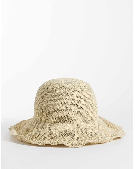 Mango Natural Woven Sun Hat