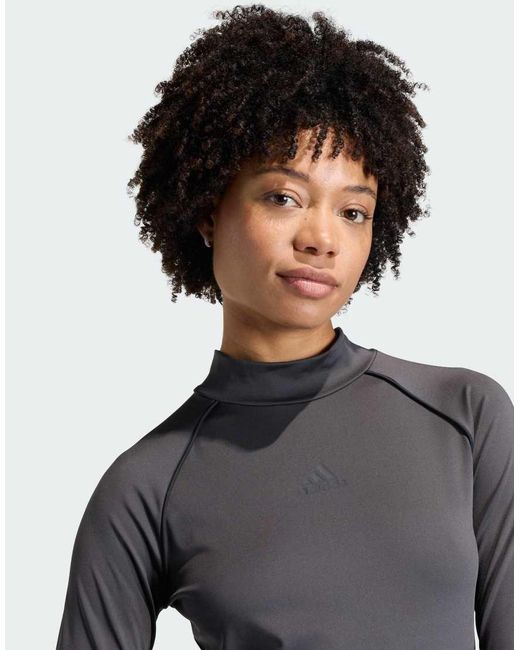 Adidas Originals Gray Mini Dress
