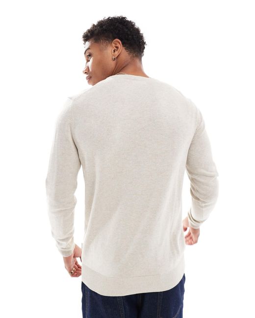 Jack & Jones – feinstrickpullover in Gray für Herren