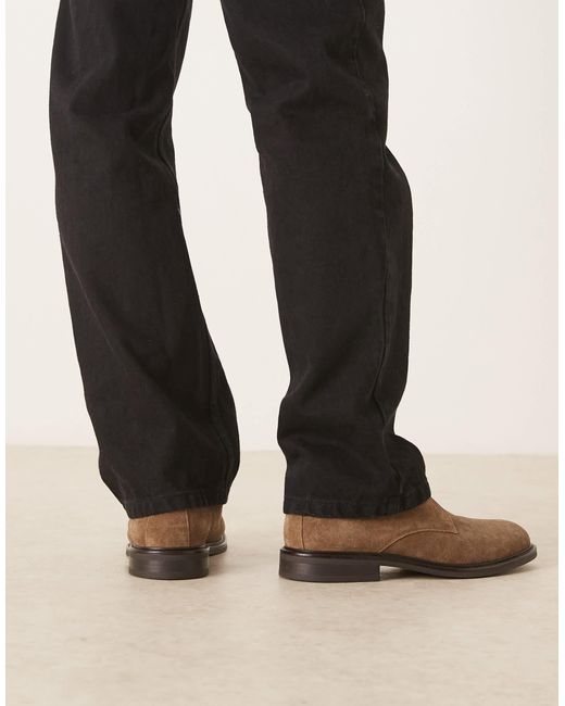 Mango Black Suede Desert Boot for men