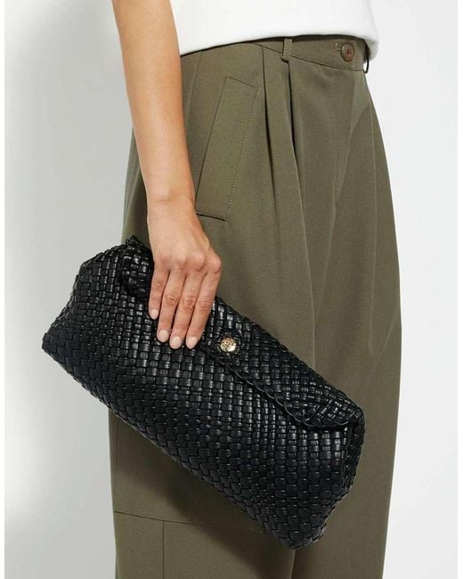 Dune Blue Encourage Clutch Bag