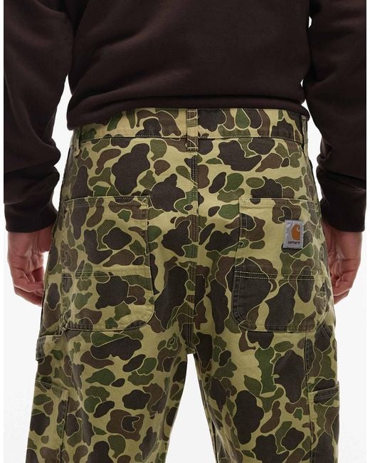Carhartt Black Duck Single Knee Straight Leg Trousers for men